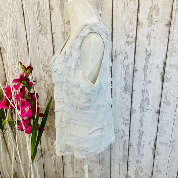 NY&Co - Organza Overlay Blouse - Picture 5 of 8